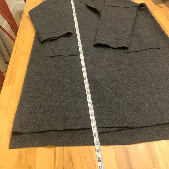 Eileen Fisher 100% wool black or dark grey size XL/TG - Picture 8 of 14
